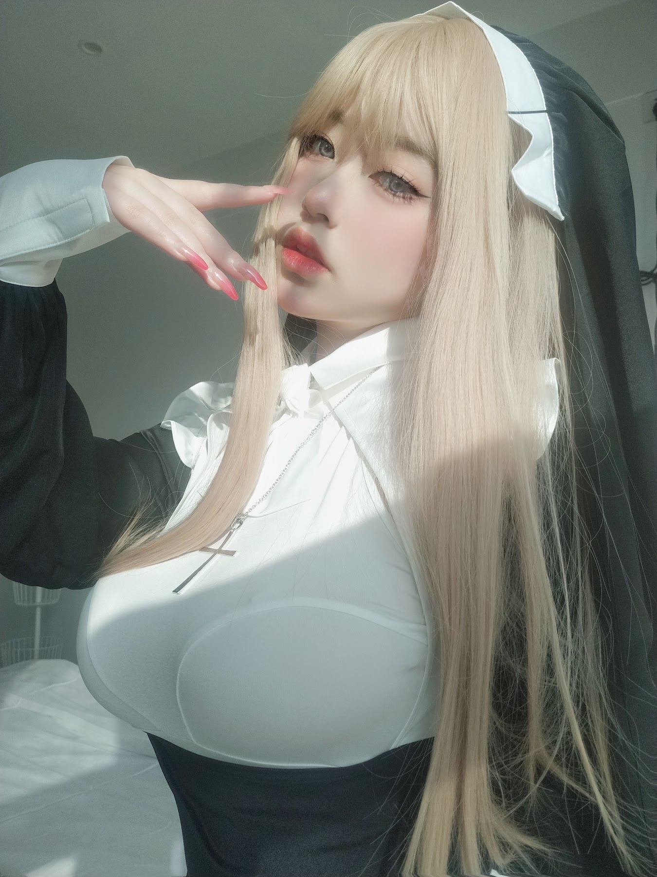 Coser@女主K – 修女 - P17