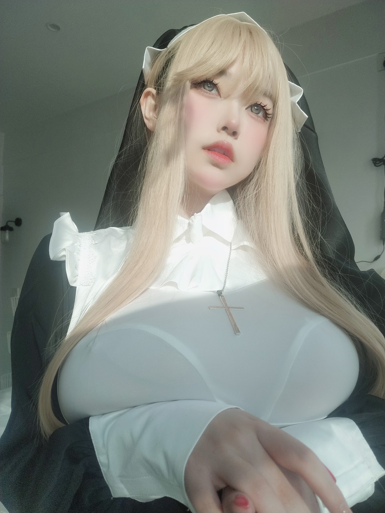 Coser@女主K – 修女 - P21