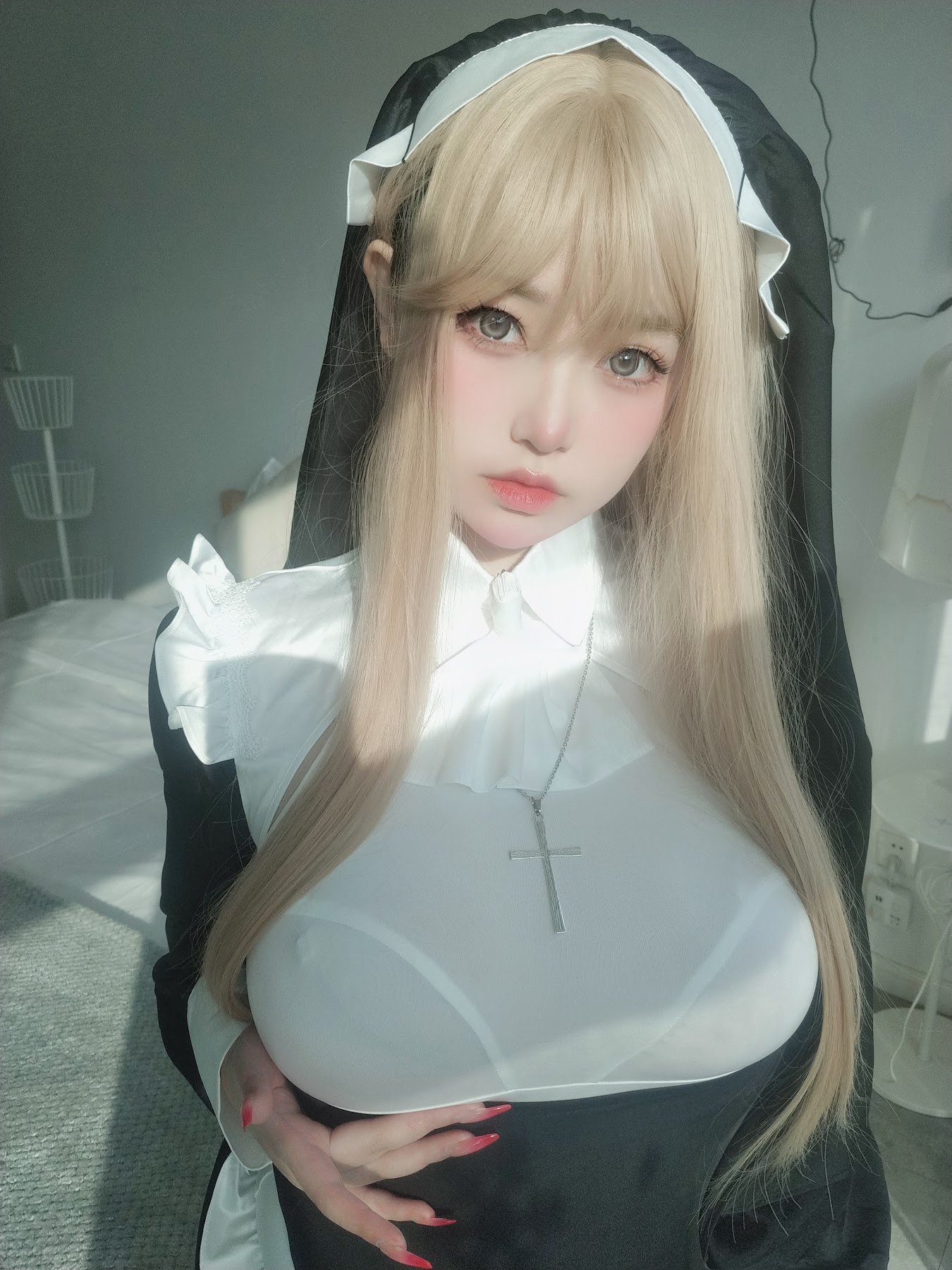 Coser@女主K – 修女 - P26