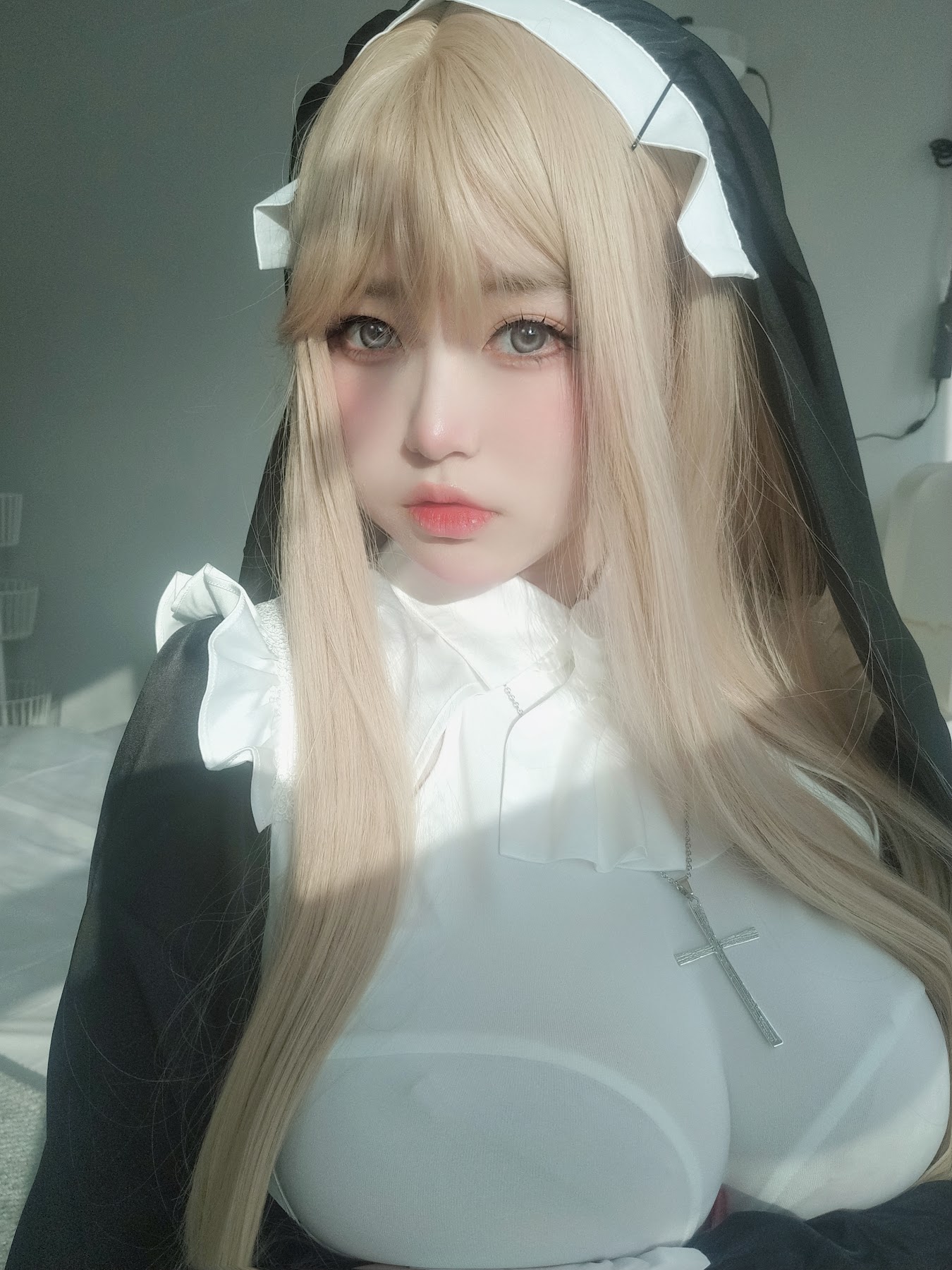 Coser@女主K – 修女 - P28