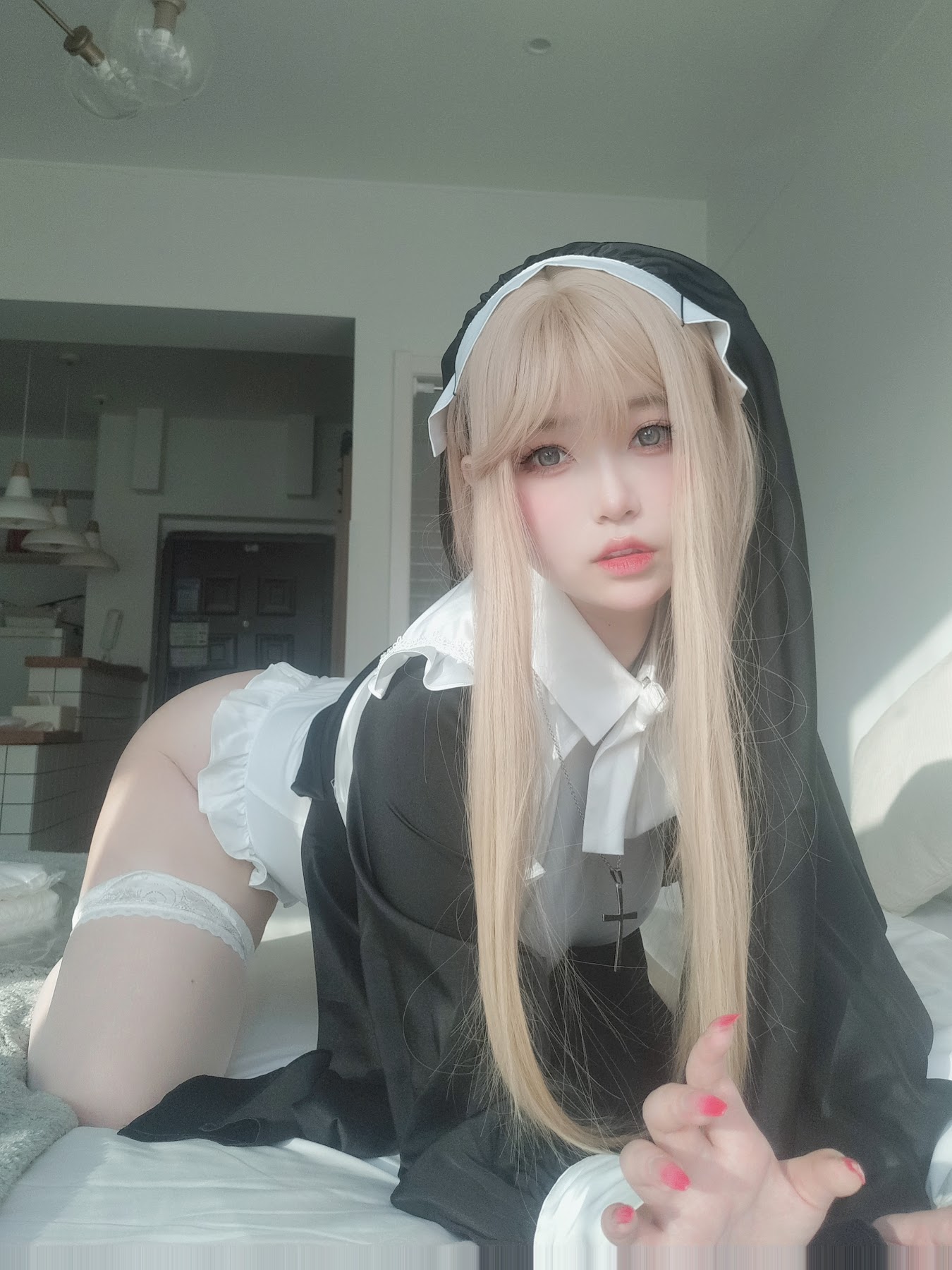 Coser@女主K – 修女 - P67