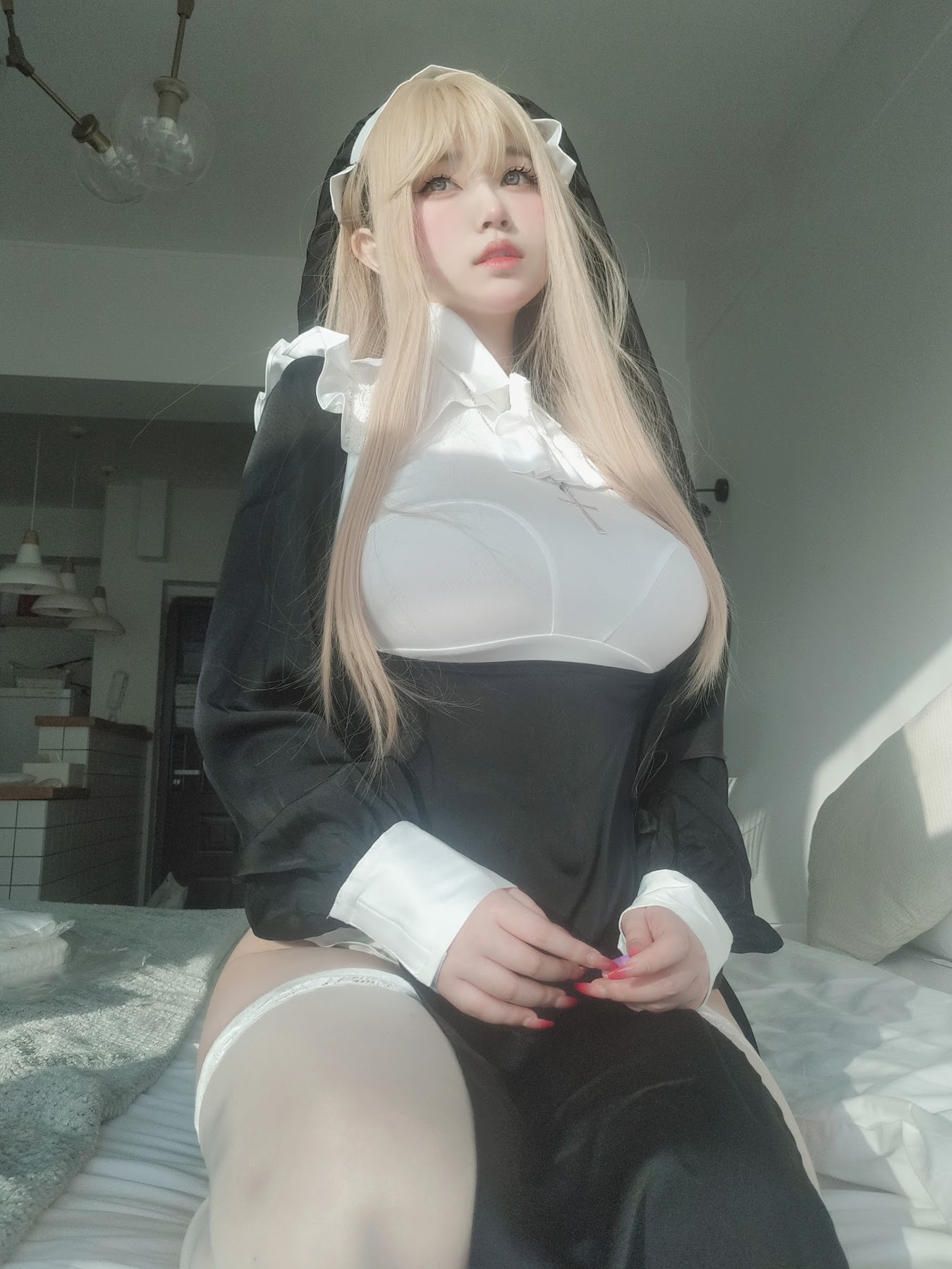 Coser@女主K – 修女 - P69
