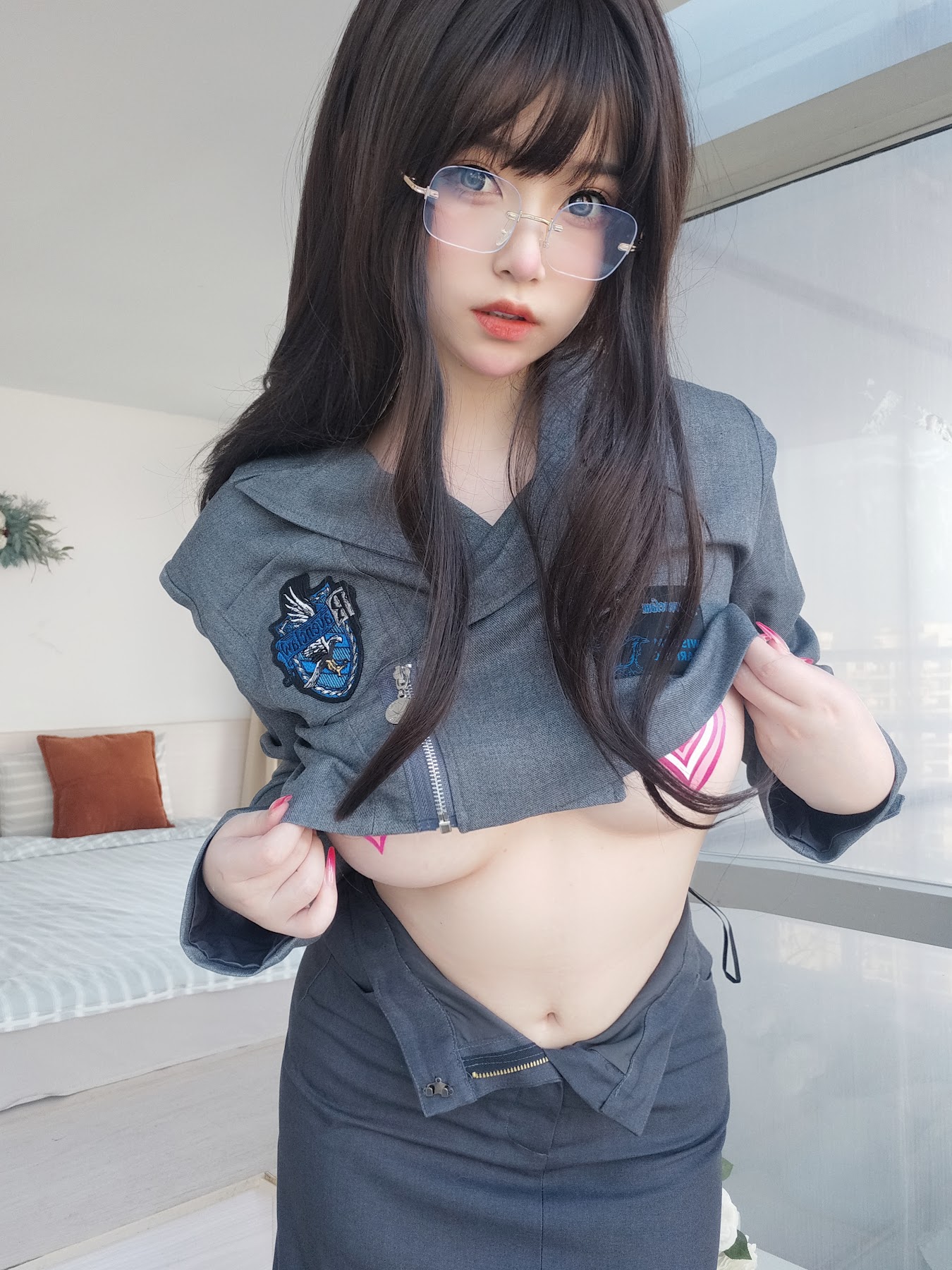 Coser@女主K – 沉默的学姐 - P4