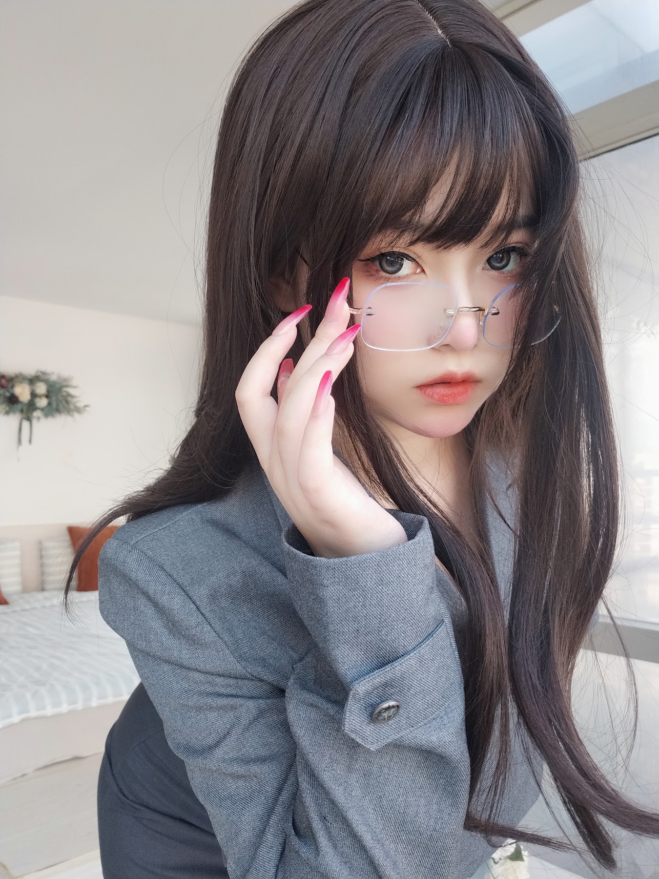 Coser@女主K – 沉默的学姐 - P6