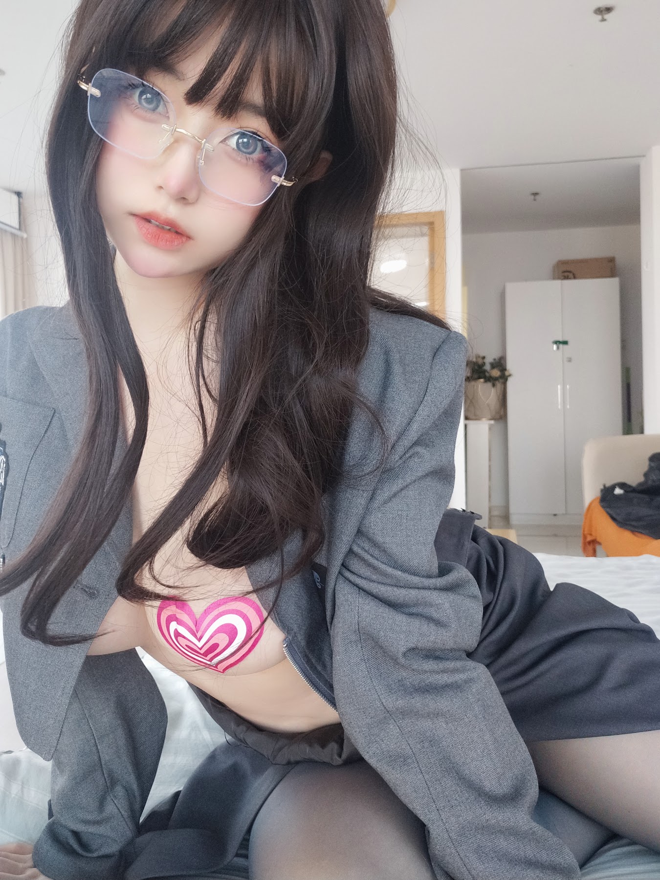Coser@女主K – 沉默的学姐 - P96