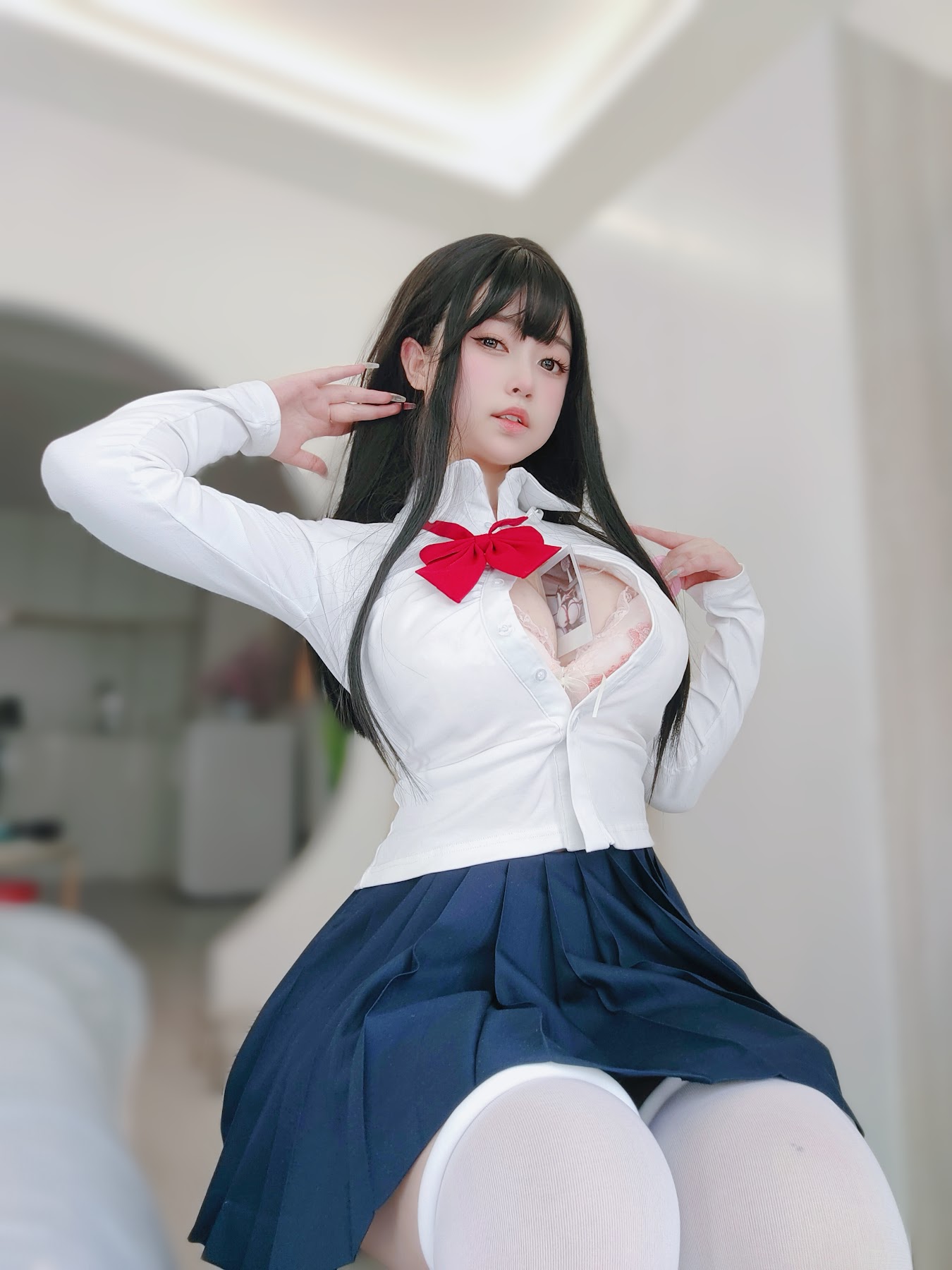 Coser@女主K – 清纯女友 - P84