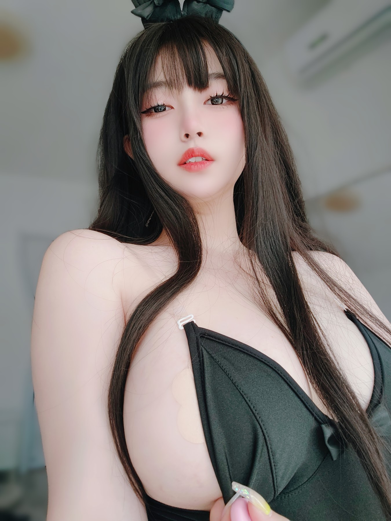 Coser@女主K – 黑丝兔女郎 - P85