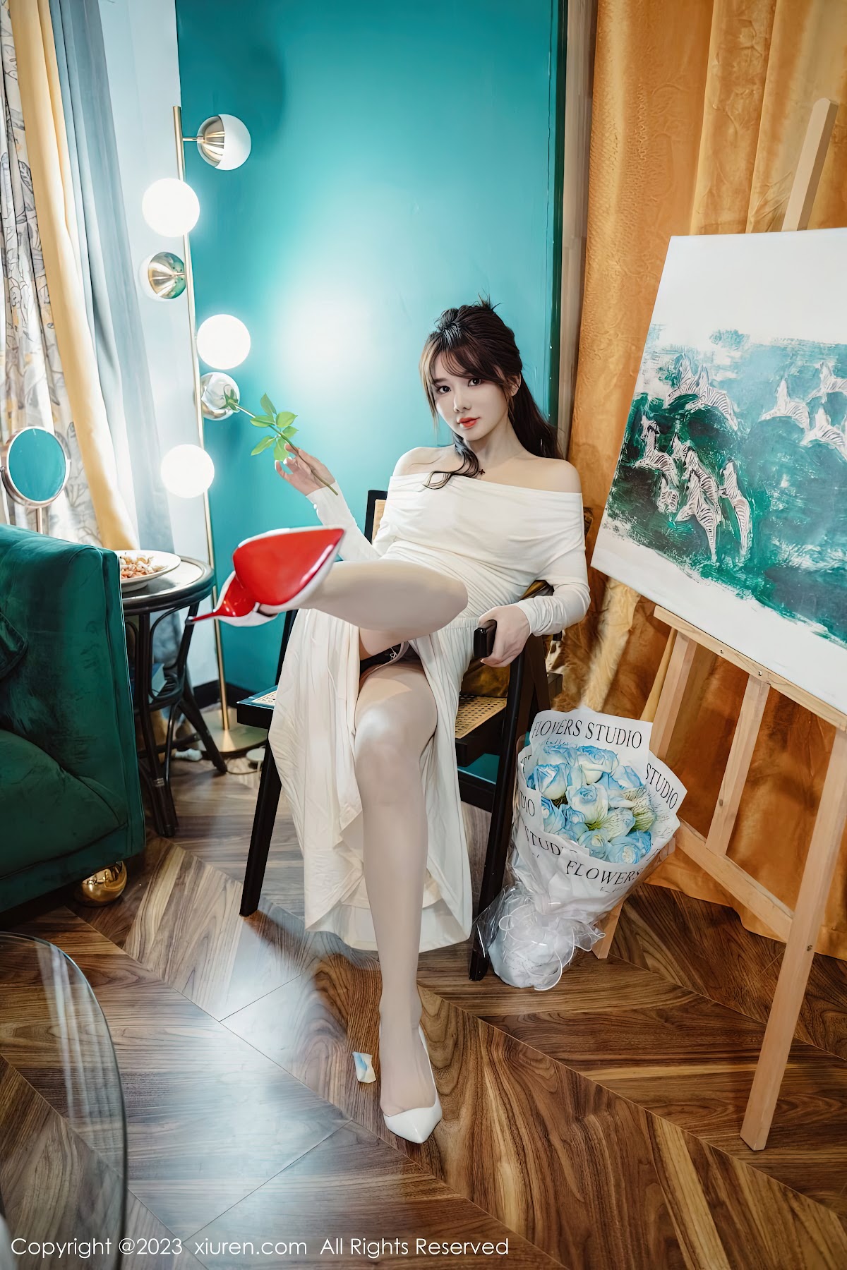 XIUREN No.6182 婠婠么 - P33