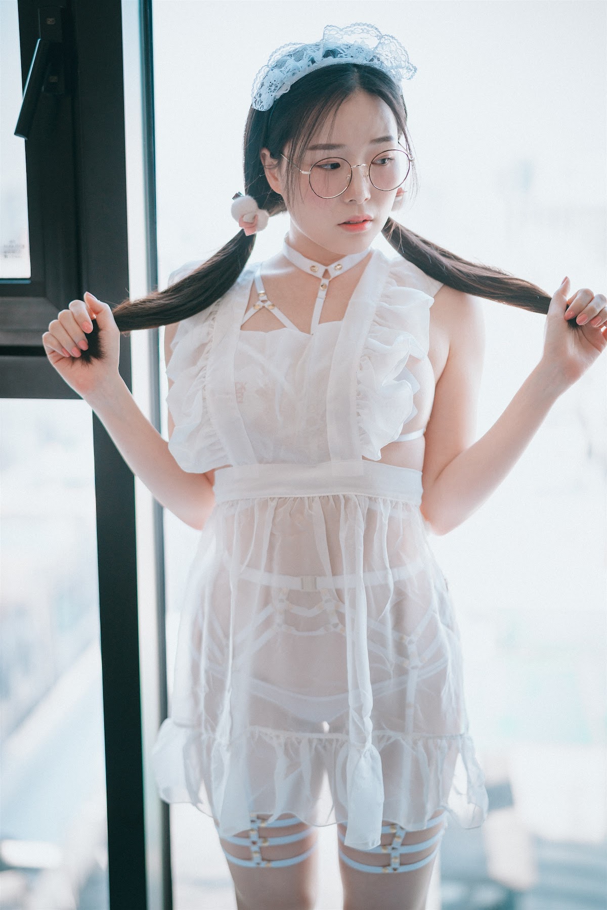 DJAWA Photo – Pia (피아) – Sheer Chiffon Apron - P19