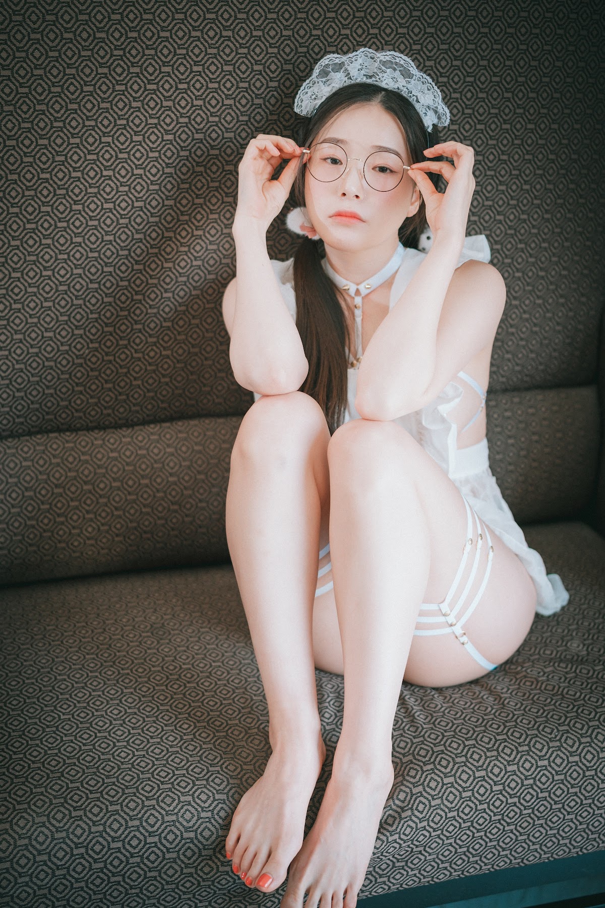 DJAWA Photo – Pia (피아) – Sheer Chiffon Apron - P28