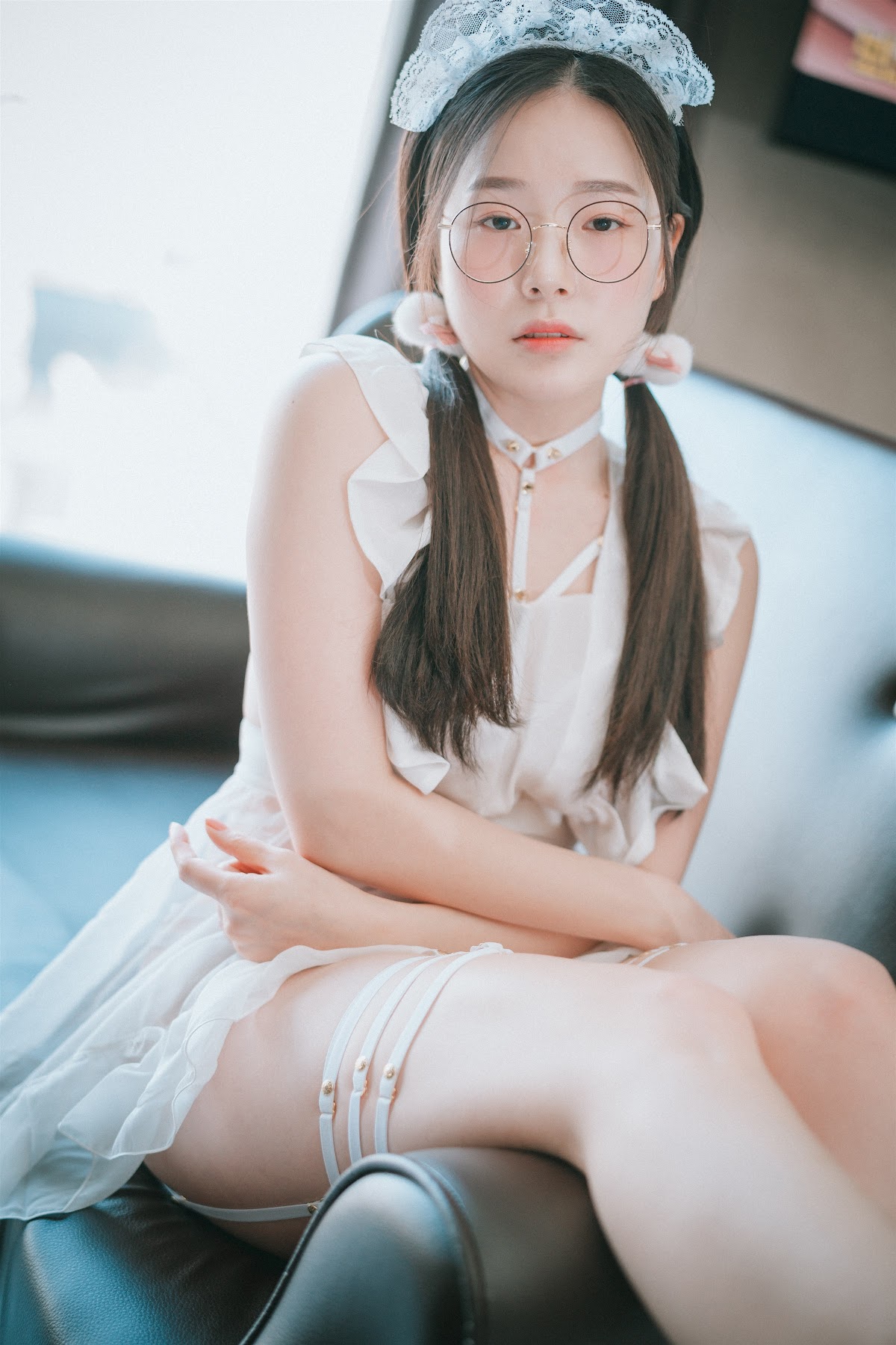 DJAWA Photo – Pia (피아) – Sheer Chiffon Apron - P31
