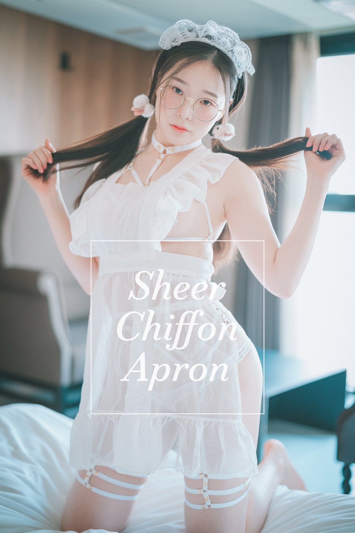 DJAWA Photo – Pia (피아) – Sheer Chiffon Apron - P66