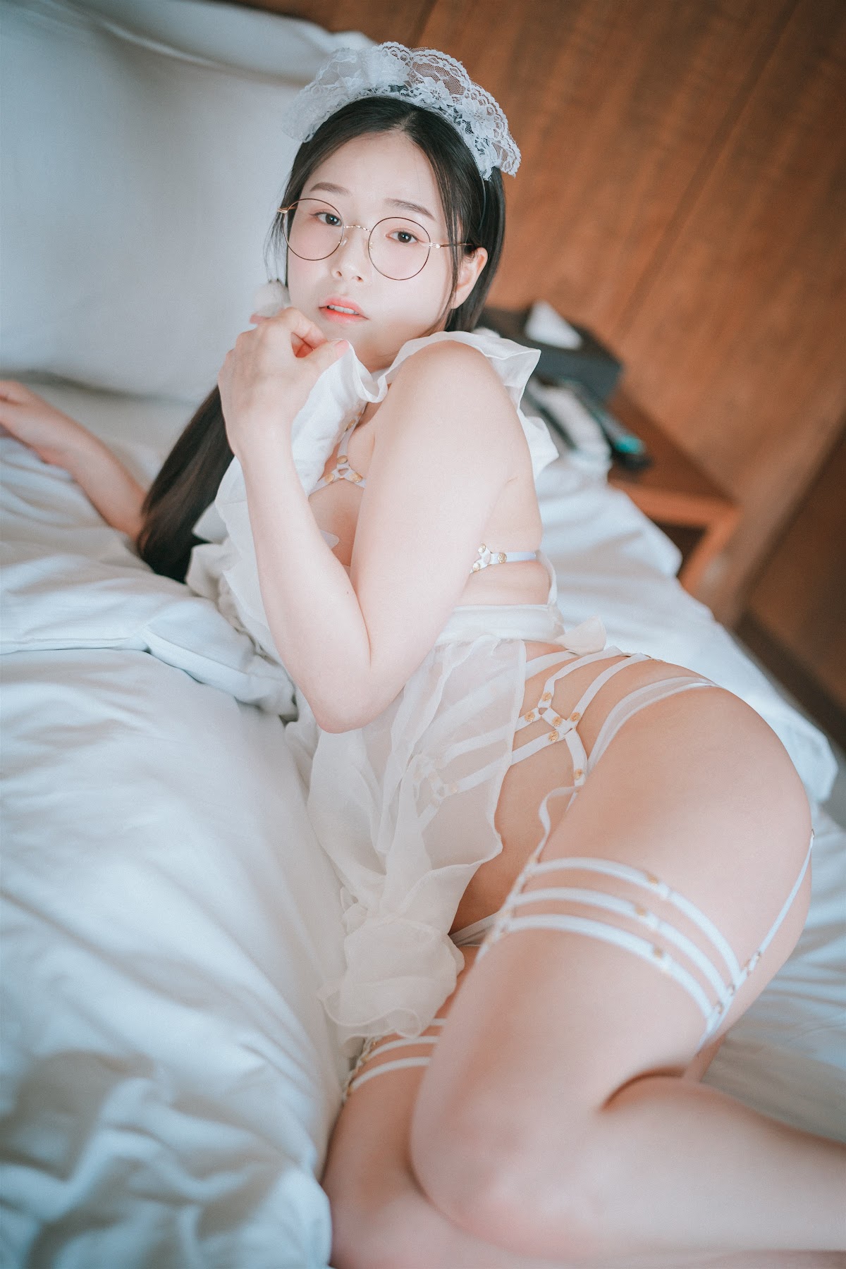 DJAWA Photo – Pia (피아) – Sheer Chiffon Apron - P7