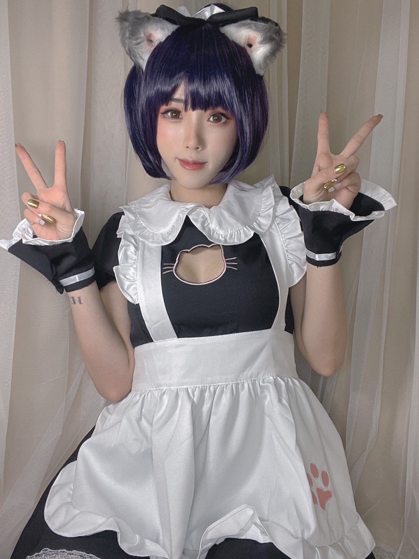Coser@钛合金TiTi – 女仆自拍 - P11