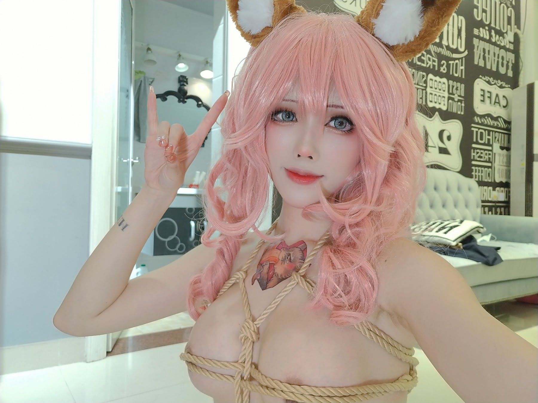 Coser@钛合金TiTi – 玉藻前捆绑 - P32