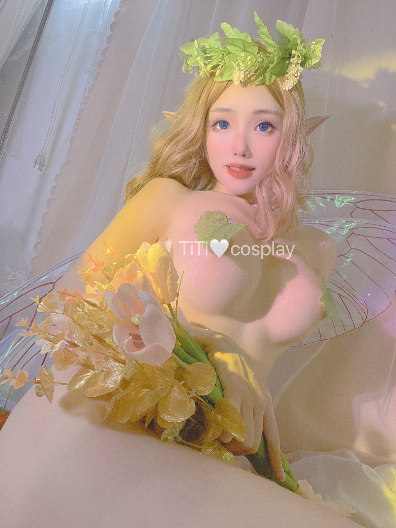 Coser@钛合金TiTi – 精灵女神露脸 - P56