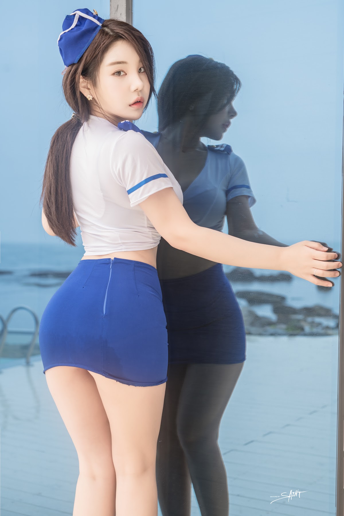 SAINT Photolife – Zzyuri (쮸리) – Blue Marine - P24