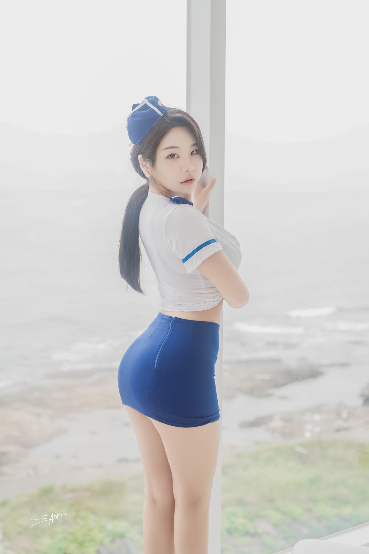 SAINT Photolife – Zzyuri (쮸리) – Blue Marine - P44