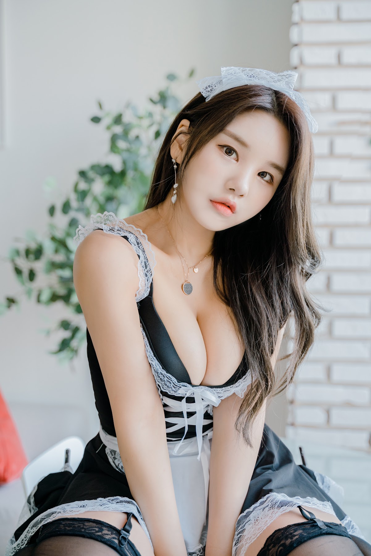 SAINT Photolife – Zzyuri (쮸리) Vol.1 – Maid - P28