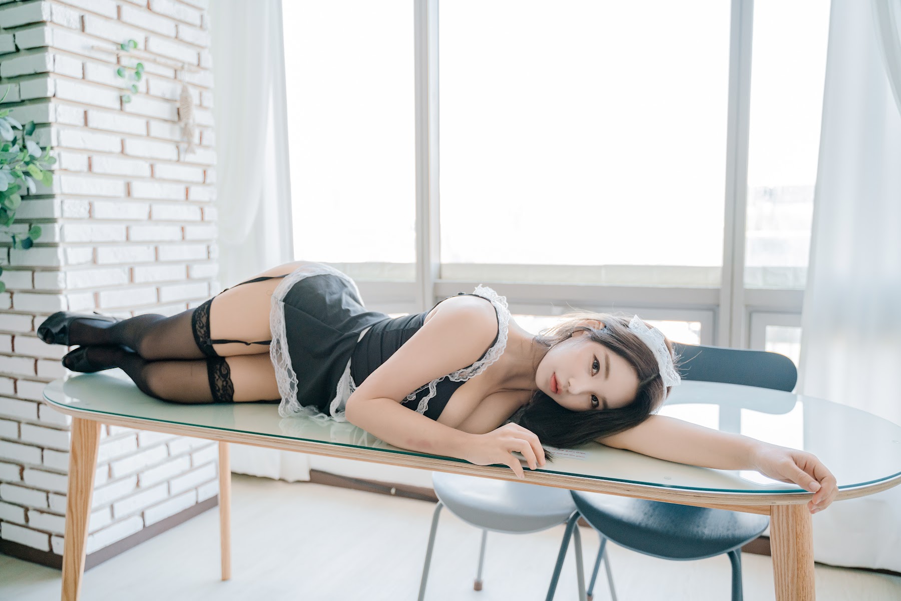 SAINT Photolife – Zzyuri (쮸리) Vol.1 – Maid - P39