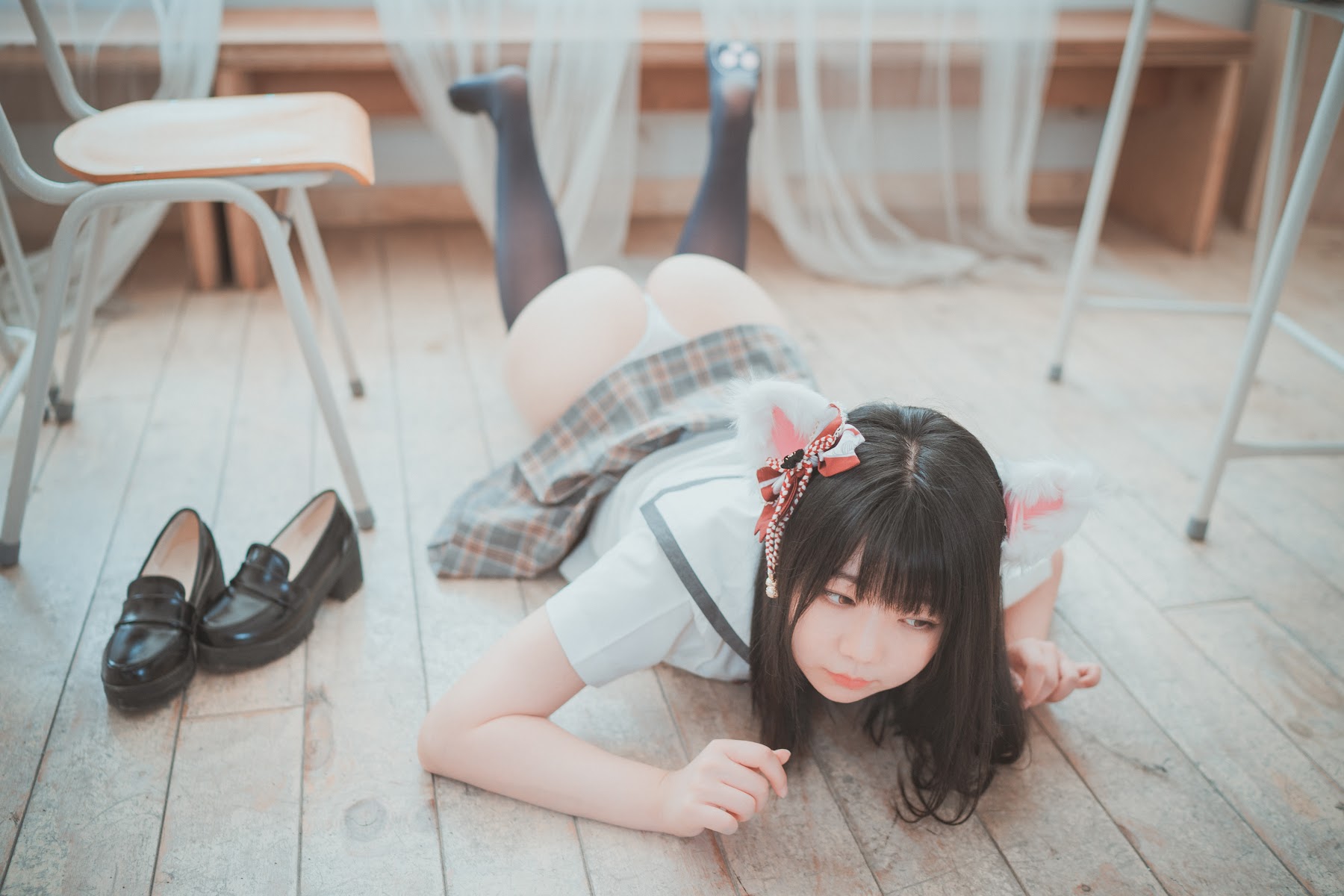 DJAWA Photo – Pian (피안화) – Cat girl does not take classes - P16