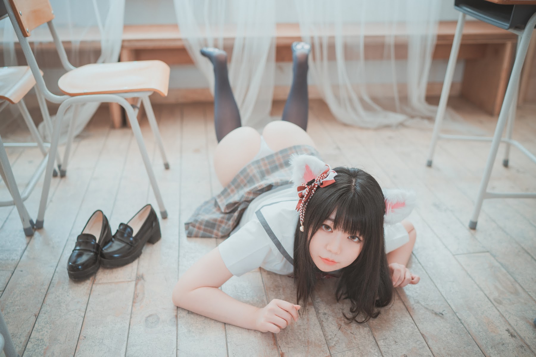 DJAWA Photo – Pian (피안화) – Cat girl does not take classes - P17