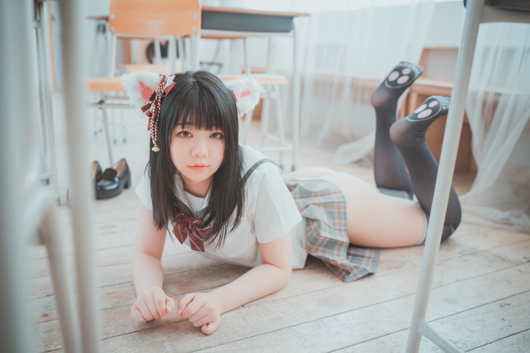 DJAWA Photo – Pian (피안화) – Cat girl does not take classes - P21