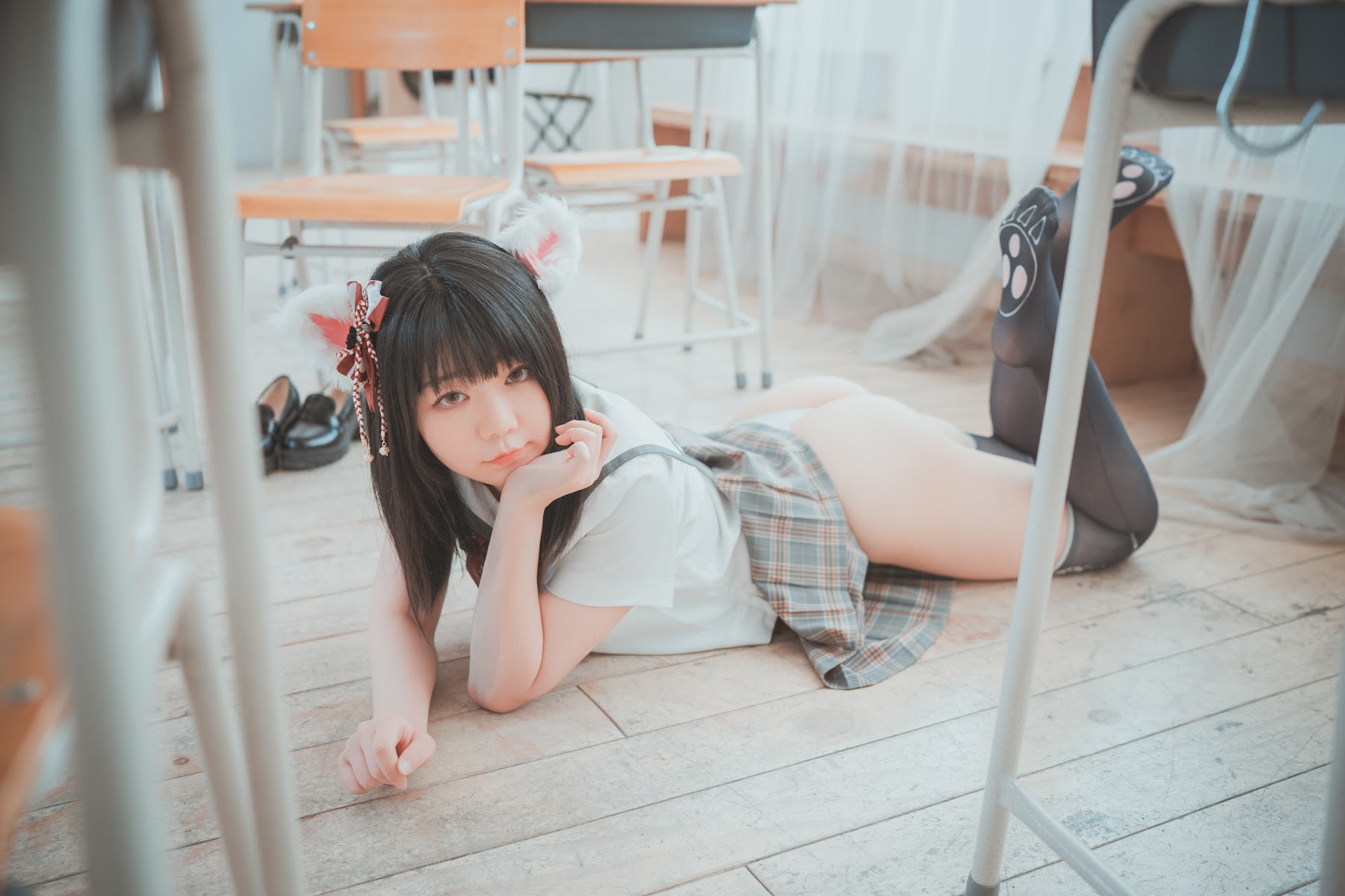 DJAWA Photo – Pian (피안화) – Cat girl does not take classes - P22
