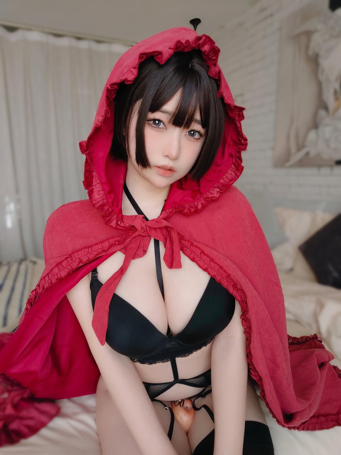 Coser@女主K – 小红帽和红苹果 - P25