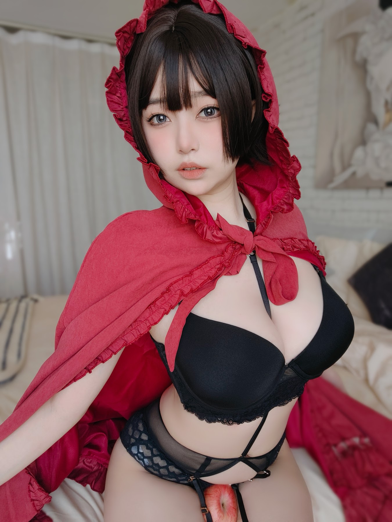 Coser@女主K – 小红帽和红苹果 - P27