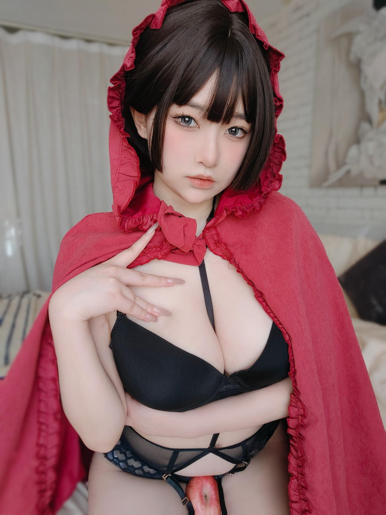 Coser@女主K – 小红帽和红苹果 - P28