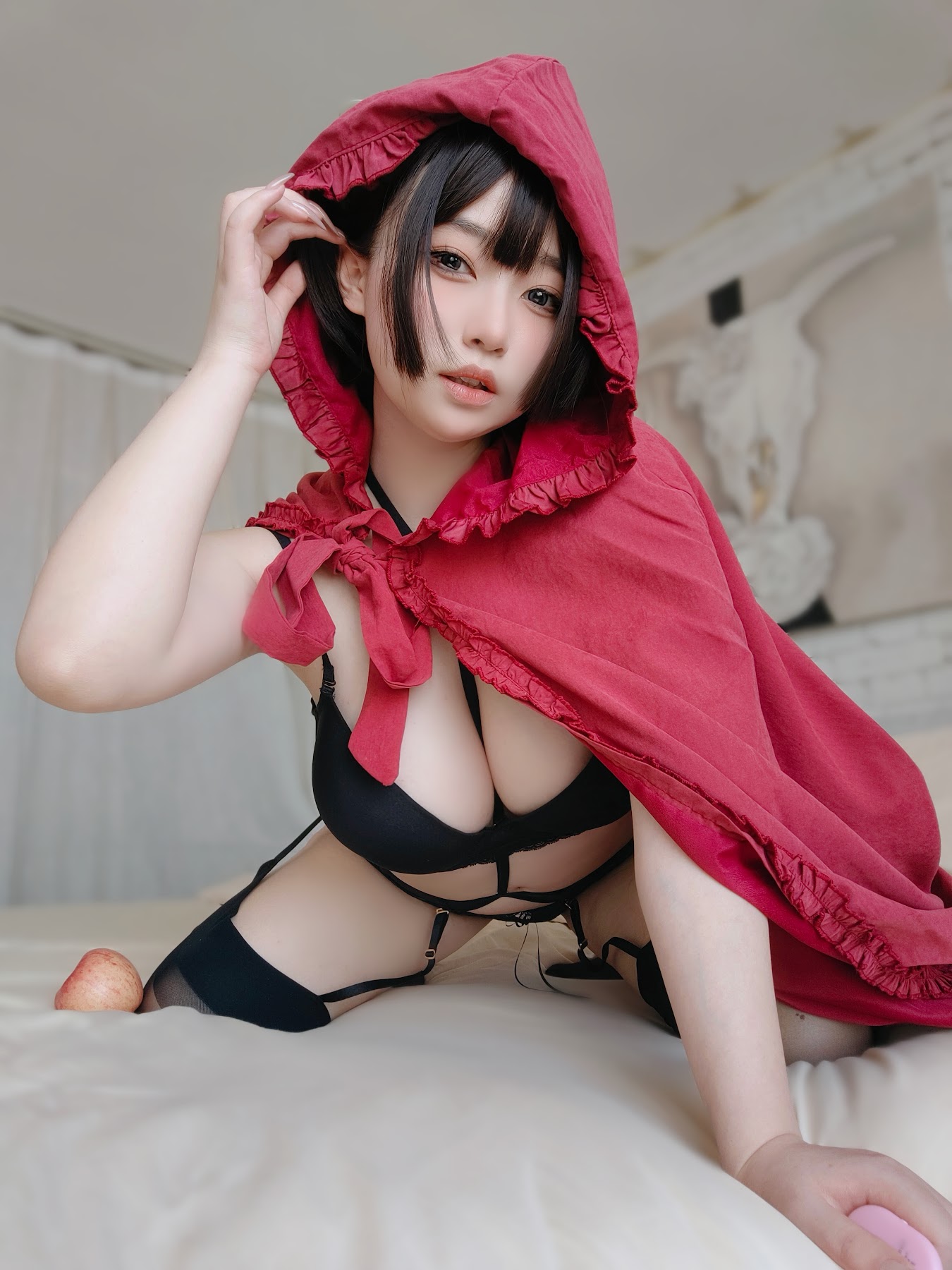 Coser@女主K – 小红帽和红苹果 - P64