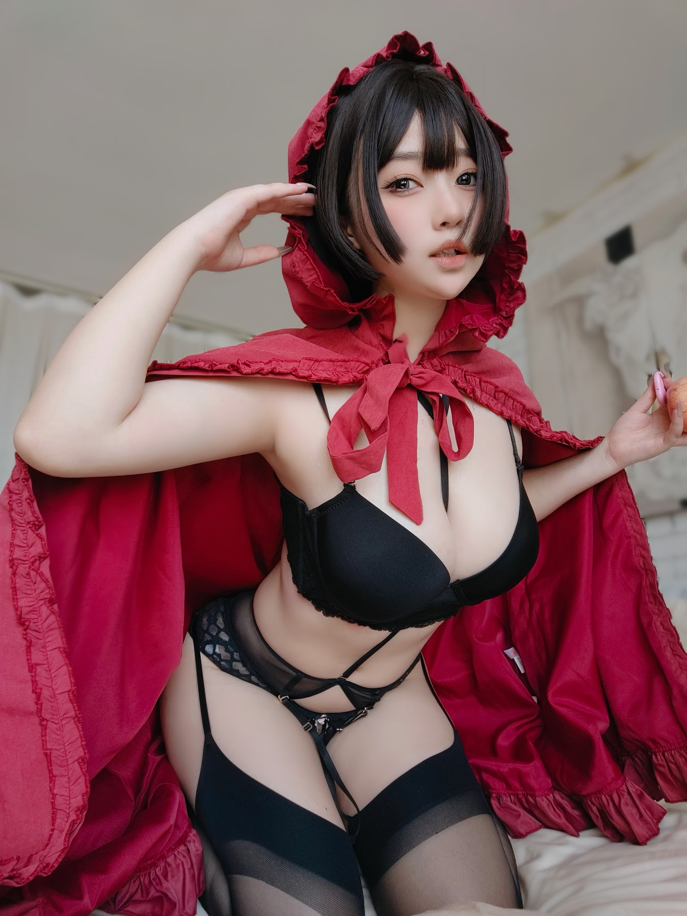 Coser@女主K – 小红帽和红苹果 - P71