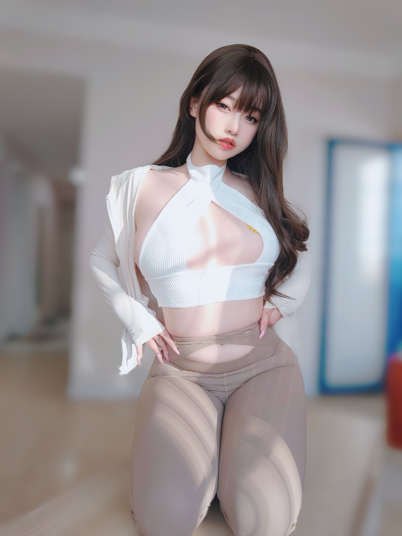 Coser@女主K – 瑜伽服 - P99