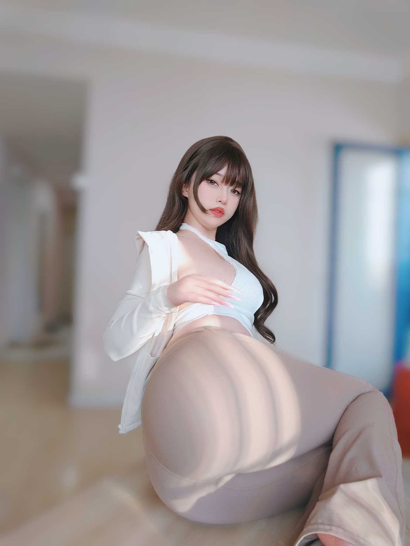 Coser@女主K – 瑜伽服 - P101