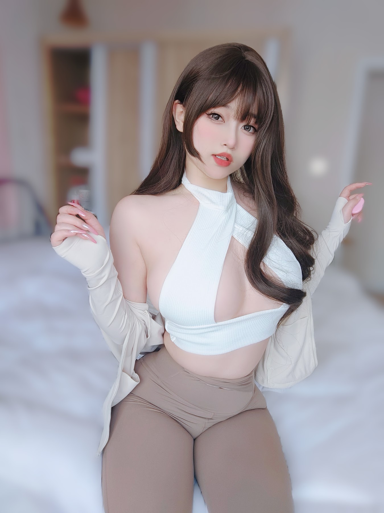 Coser@女主K – 瑜伽服 - P73