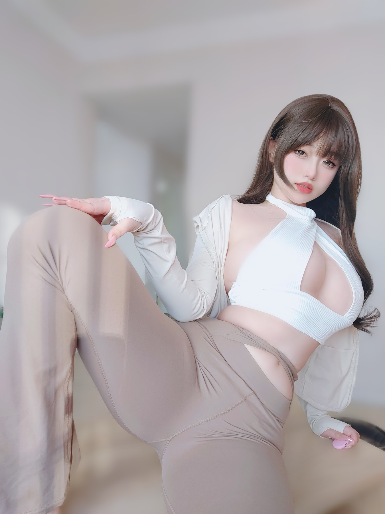 Coser@女主K – 瑜伽服 - P83