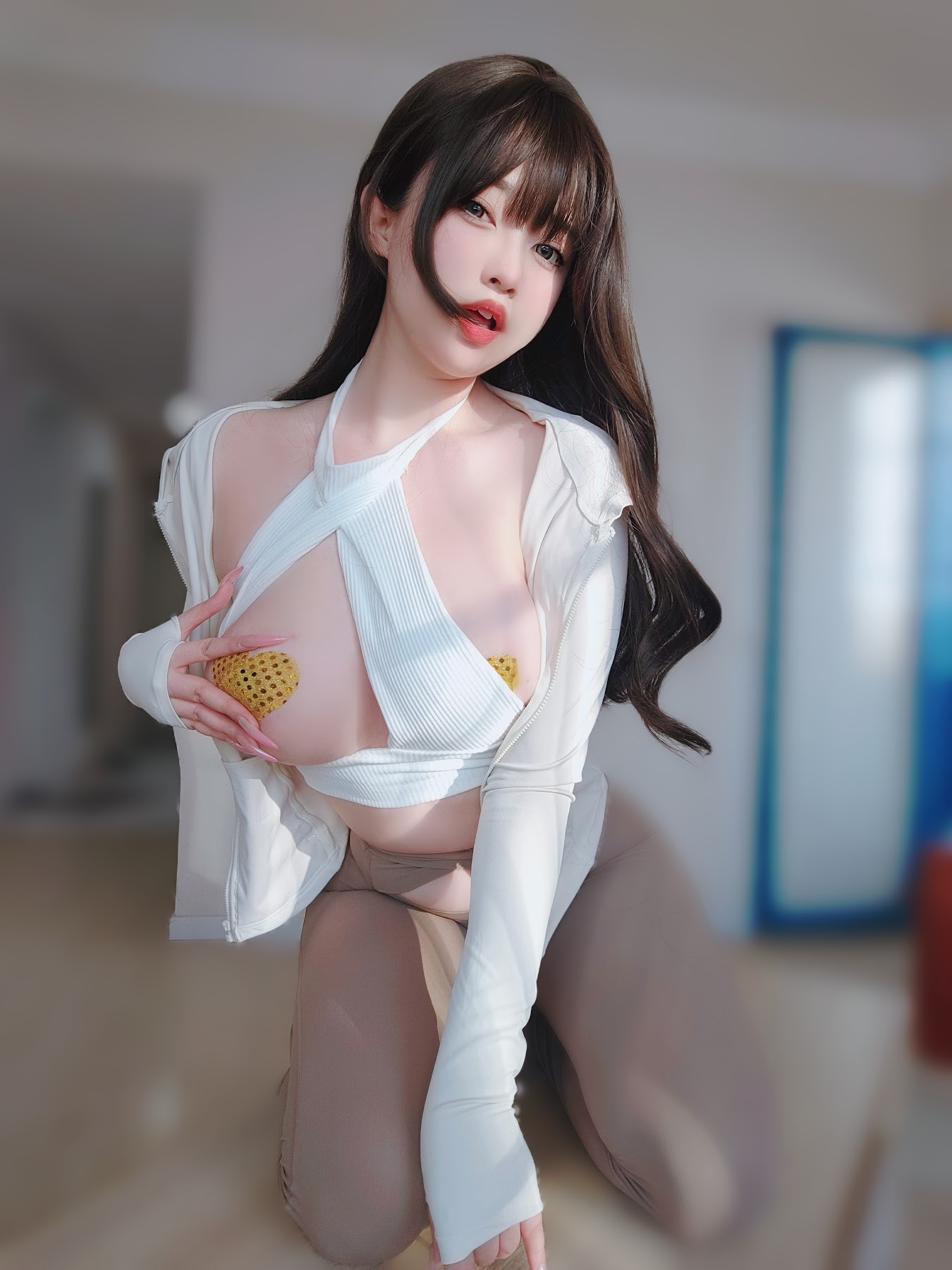 Coser@女主K – 瑜伽服 - P97