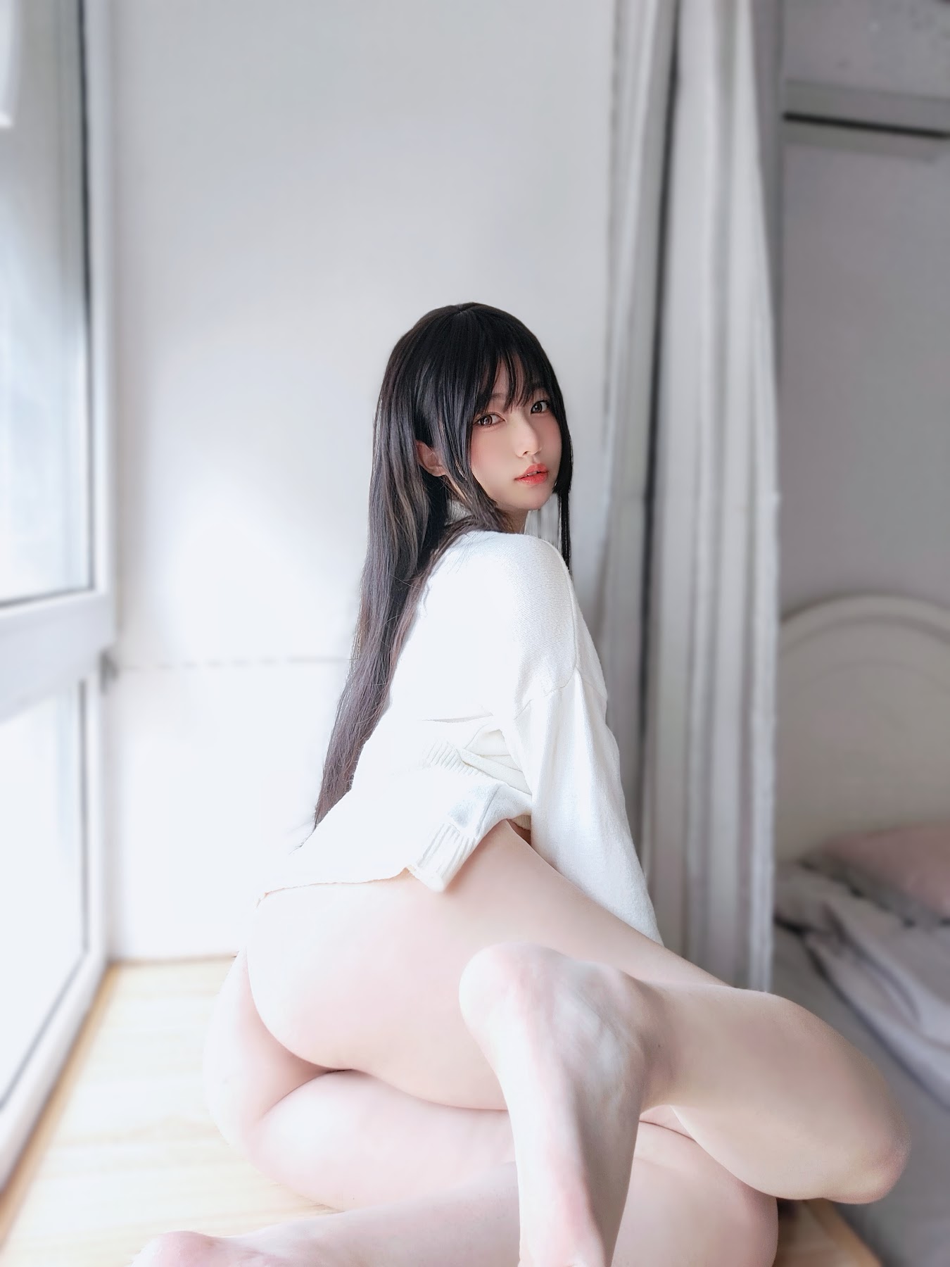 Coser@女主K – 素颜的清晨 - P14