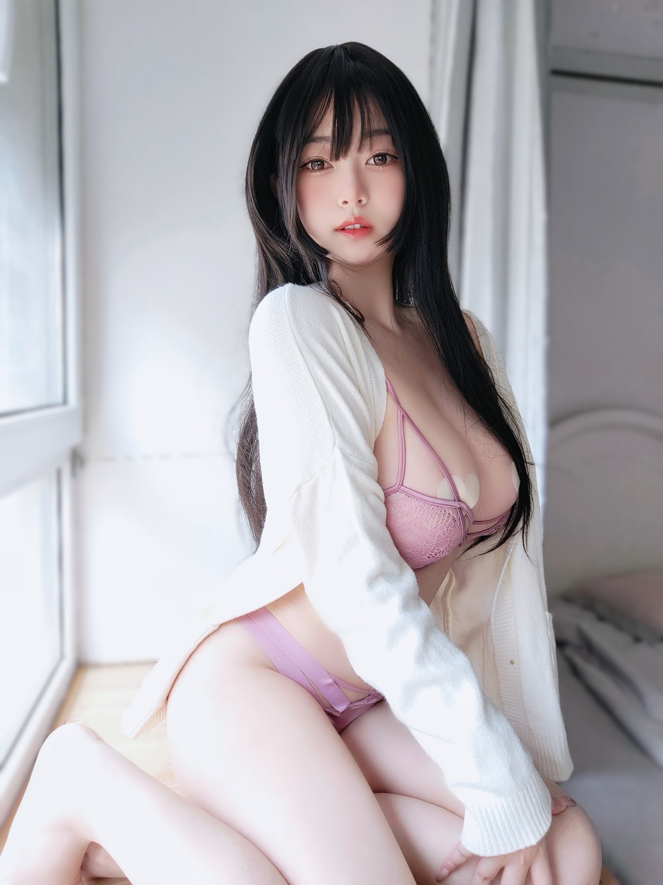 Coser@女主K – 素颜的清晨 - P24