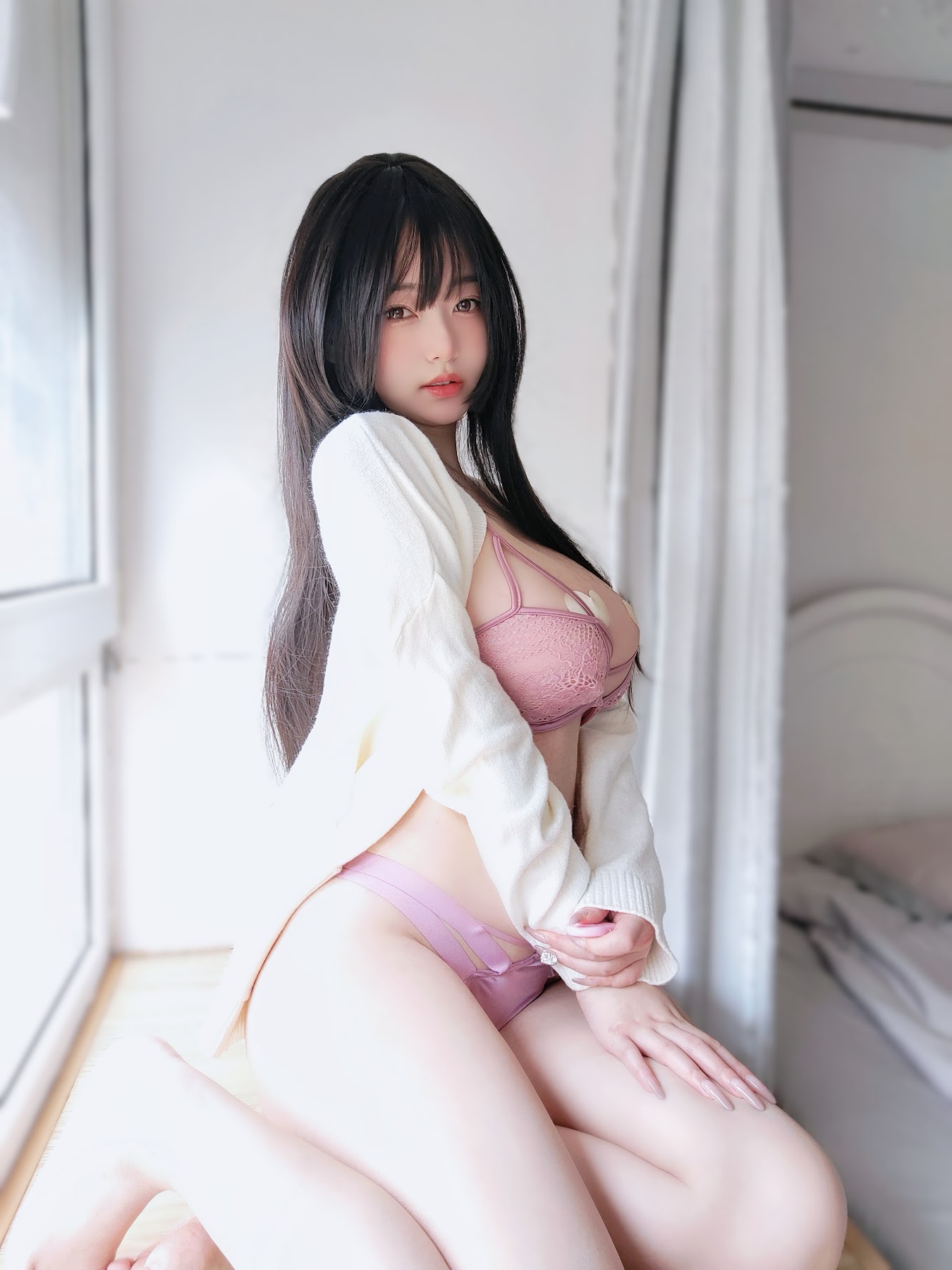Coser@女主K – 素颜的清晨 - P29