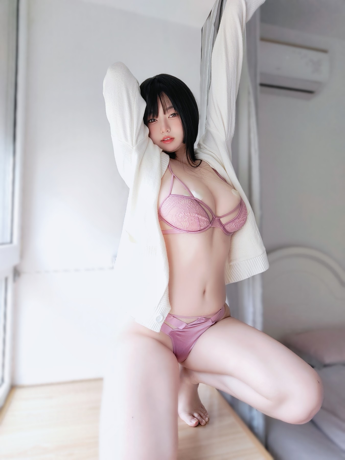 Coser@女主K – 素颜的清晨 - P40