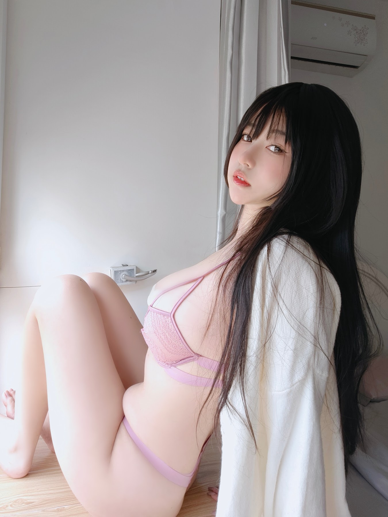 Coser@女主K – 素颜的清晨 - P54