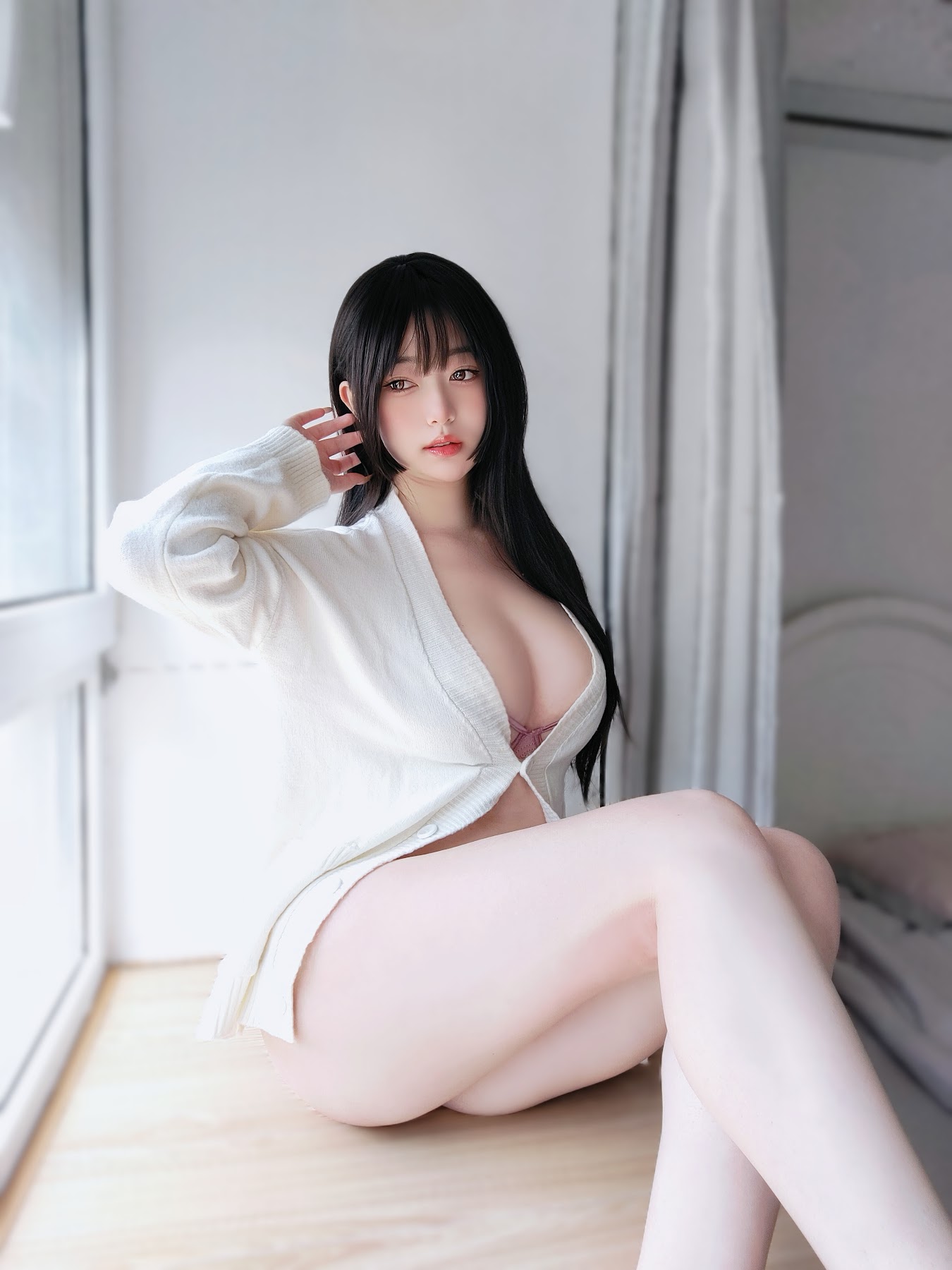 Coser@女主K – 素颜的清晨 - P7