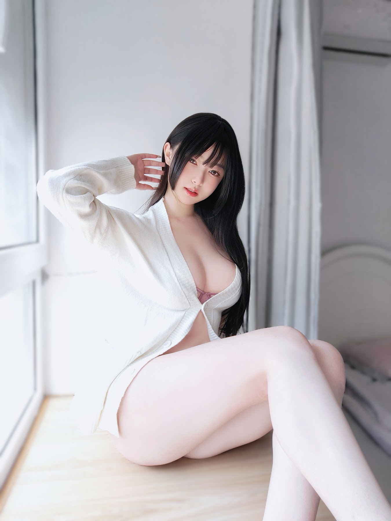 Coser@女主K – 素颜的清晨 - P8