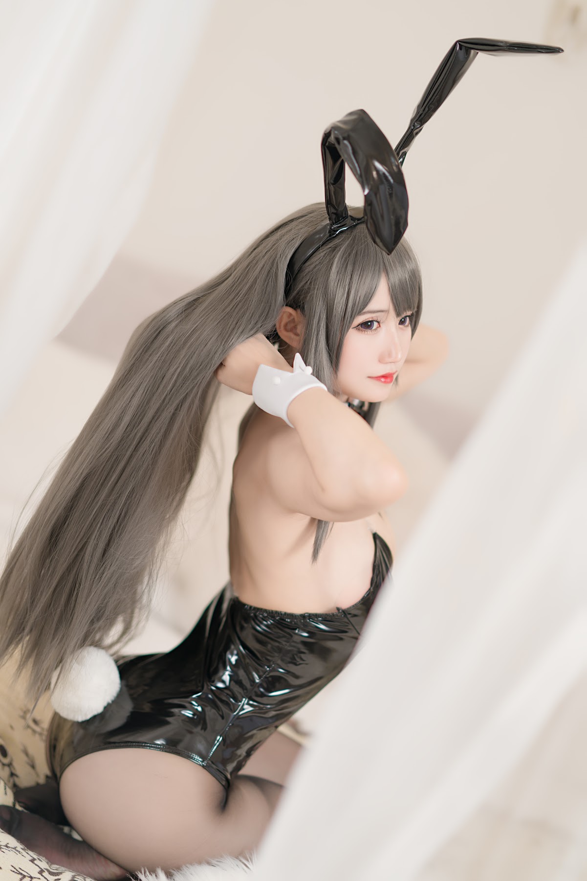 Coser@小仓千代w No.006 麻衣兔女郎 - P9