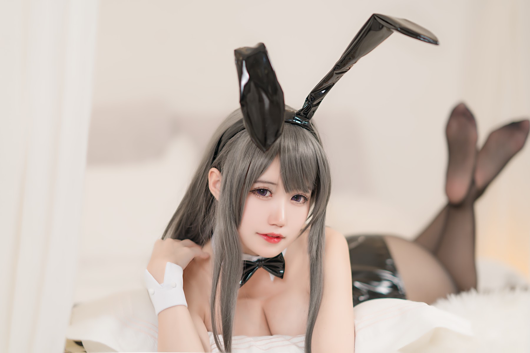 Coser@小仓千代w No.006 麻衣兔女郎 - P13