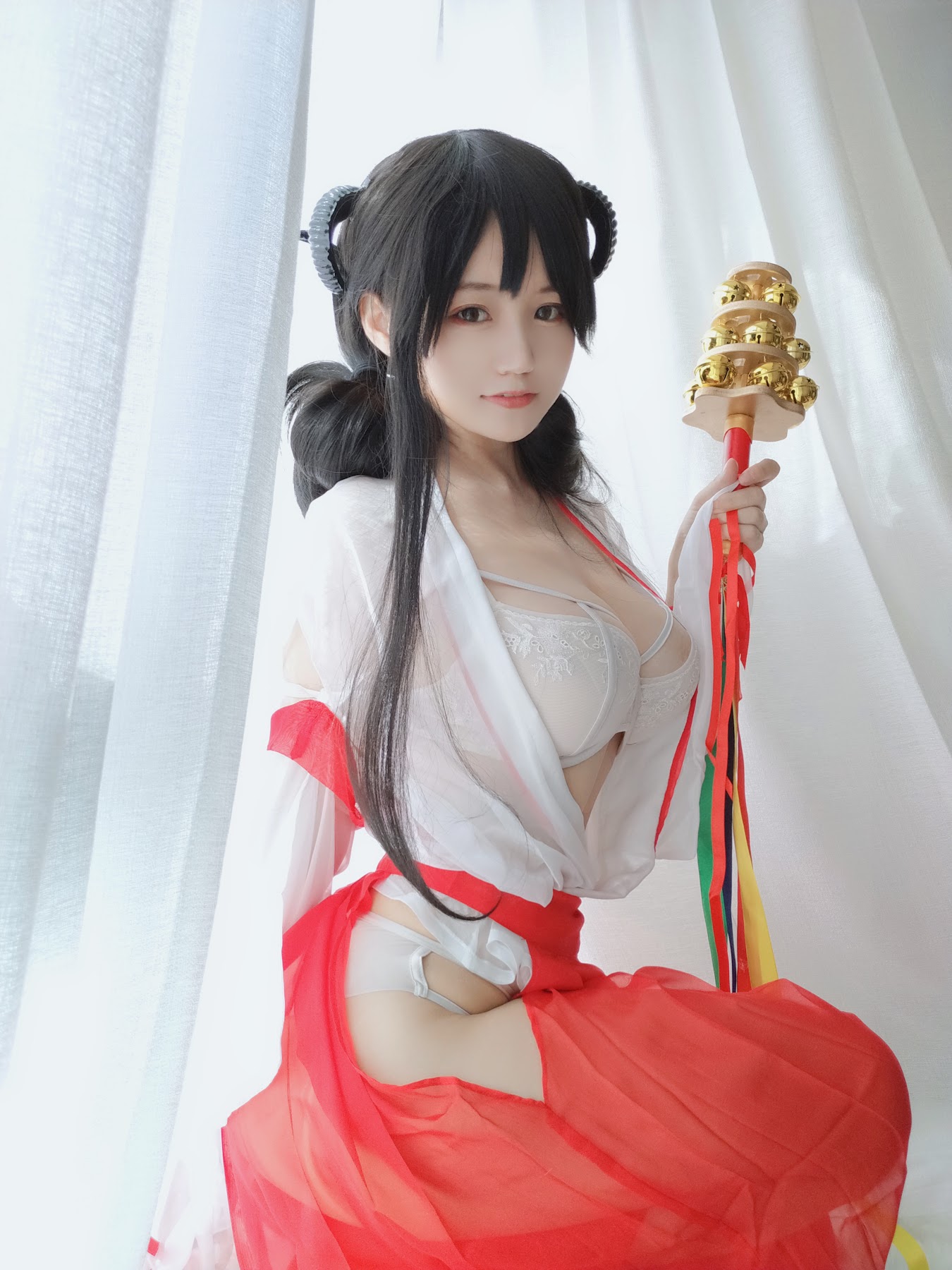 Coser@小仓千代w No.008 有点不对劲的巫女 - P19