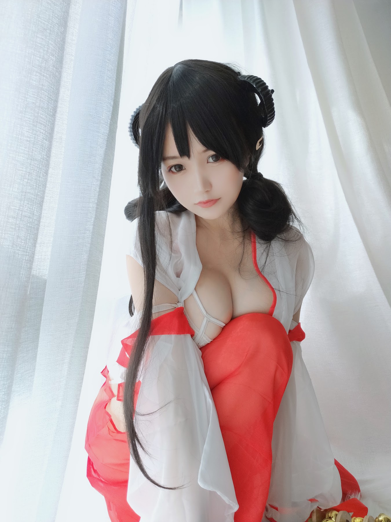 Coser@小仓千代w No.008 有点不对劲的巫女 - P21