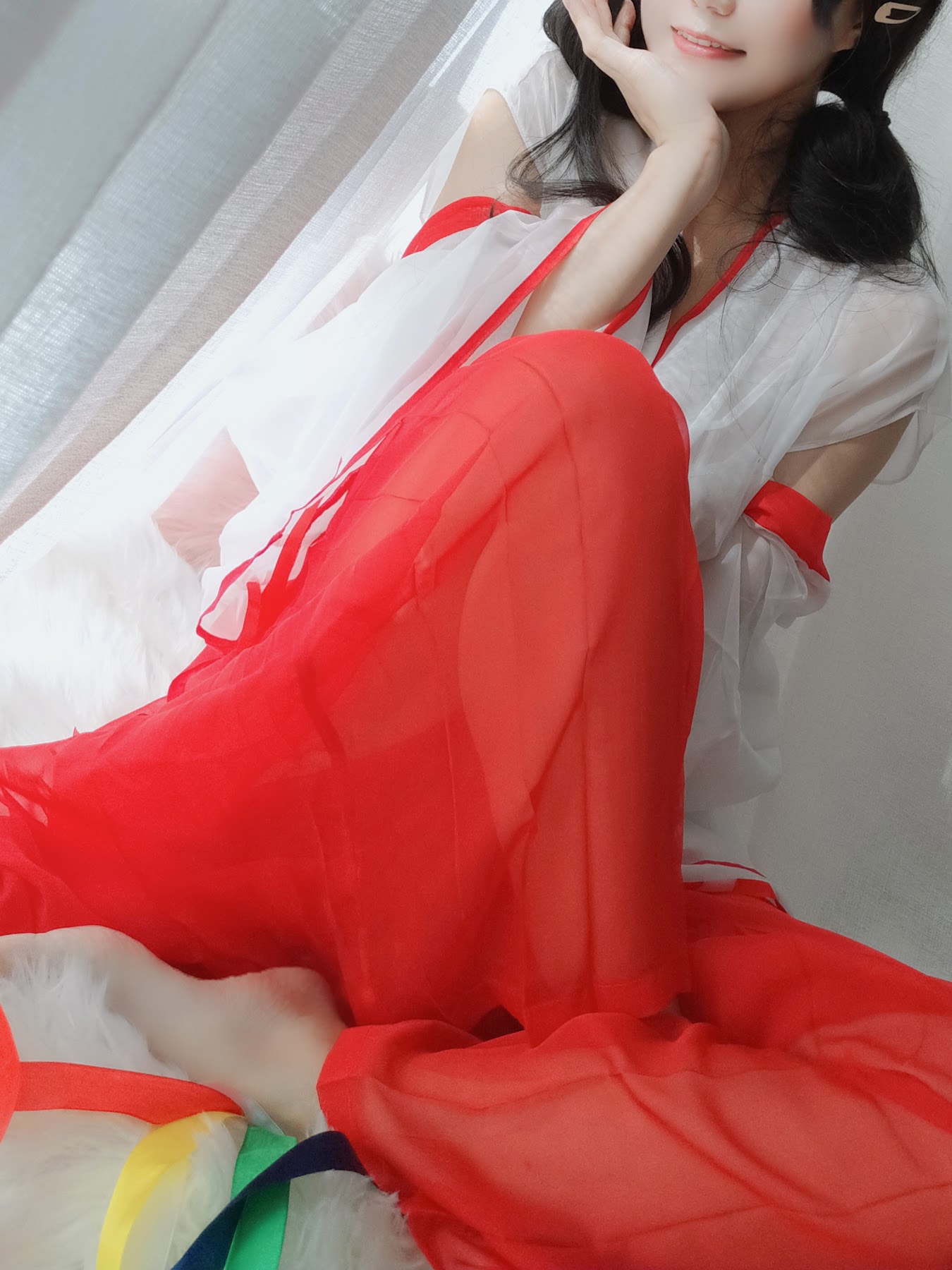Coser@小仓千代w No.008 有点不对劲的巫女 - P4